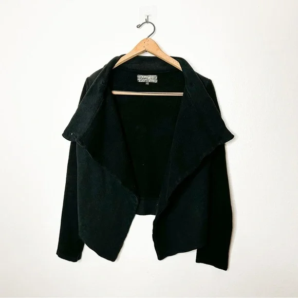 Groceries Urban Outfitters Organic Cotton Asymmetrical Avant Garde Jacket XS - Picture 5 of 10